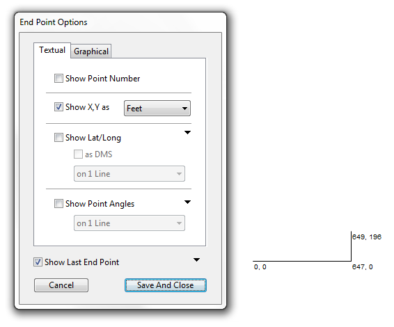 Deed Plotting Endpoint Options