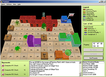 Stock Market Simulation Game