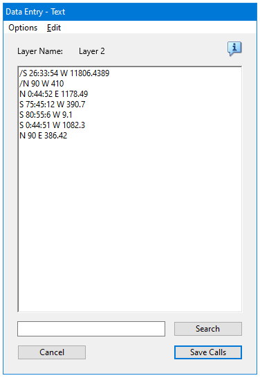 Deed Plotting Data Entry Layer 2